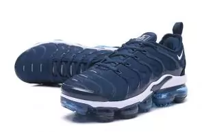 sport nike air vapormax plus triple style blue white